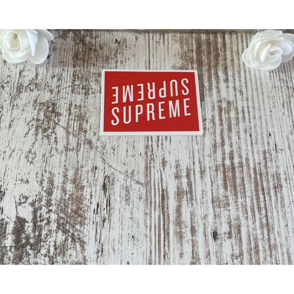 Brand new Supreme sticker